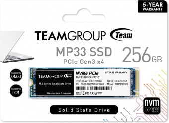 TeamGroup 256GB M.2 2280 NVMe MP33