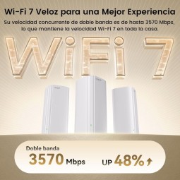 Tenda ME3 Pro BE3600 Whole Home Mesh Wi-Fi7 System (2 Pack)