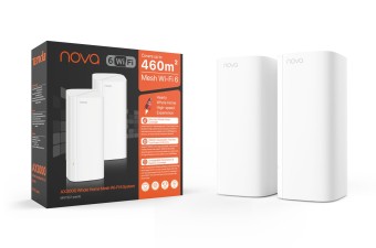 Tenda MX12 AX3000 Whole Home Mesh Wi-Fi 6 System (2-Pack)