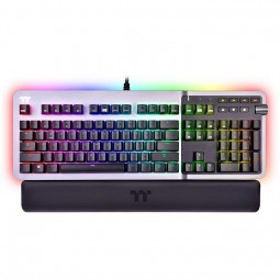 Thermaltake Argent K5 RGB Cherry Blue mechanical Gaming keyboard Titanium US