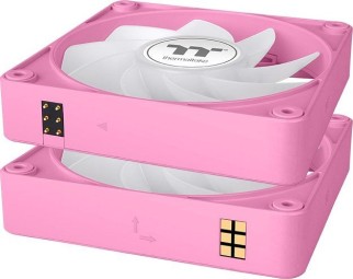 Thermaltake CT120 EX Reverse ARGB Sync PC Cooling Fan Pink (3-Fan Pack)