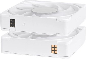 Thermaltake CT140 EX Infinity ARGB Sync PC Cooling Fan Snow White (3-Fan Pack)
