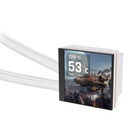 Thermaltake MAGFloe 360 Ultra ARGB Sync AIO Liquid Cooler Snow Edition White