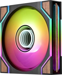 Thermaltake SWAFAN 120 EX INFINITY ARGB Sync PC Cooling Fan Wood Edition (3-Fan Pack)