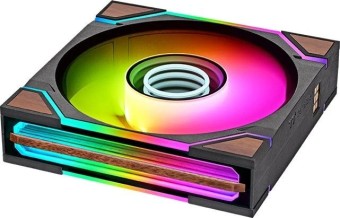 Thermaltake SWAFAN 120 EX INFINITY ARGB Sync PC Cooling Fan Wood Edition (3-Fan Pack)