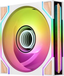 Thermaltake SWAFAN 120 EX INFINITY ARGB Sync PC Cooling Fan Wood Edition Snow (3-Fan Pack)