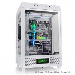 Thermaltake The Tower 500 Snow Mid Tower Chassis Tempered Glass White