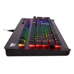 Thermaltake TT eSports Level 20 GT RGB (Cherry MX Blue) Mechanical Gaming Keyboard Black US