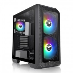 Thermaltake View 300 MX Mid Tower Chassis ARGB Tempered Glass Black