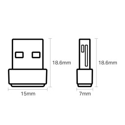 TP-Link Archer T600U Nano AC600 Nano Wireless USB Adapter