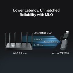 TP-Link Archer TBE230U BE3600 Dual Band Wi-Fi 7 Mini Wireless USB Adapter