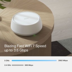 TP-Link Deco BE22 BE3600 Whole Home Mesh WiFi 7 System (3 Pack)
