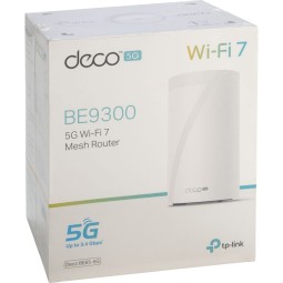 TP-Link Deco BE65-5G BE9300 Whole Home Mesh WiFi 7 System (1 Pack)