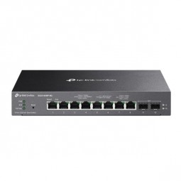 TP-Link SG2210XMP-M2 Omada 8-Port 2.5GBASE-T and 2-Port 10GE SFP+ Smart Switch with 8-Port PoE+