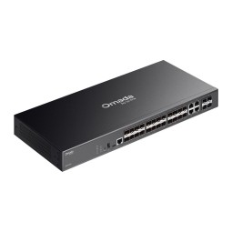 TP-Link SG5428XF Omada 24-Port SFP Stackable Lite L3 Managed Switch with 4× 10G Slots