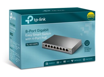 TP-Link TL-SG108PE 8-Port PoE Switch