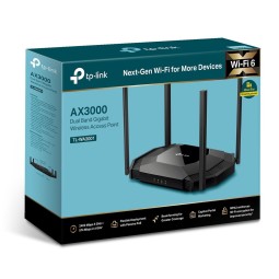 TP-Link TL-WA3001 AX3000 Gigabit Wi-Fi 6 Access Point Black