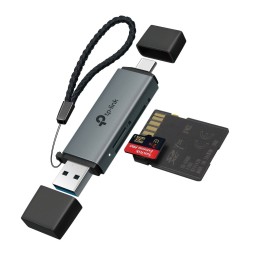 TP-Link UA430D USB 3.0 Type-C&A to SD & microSD 3.0 Card Reader