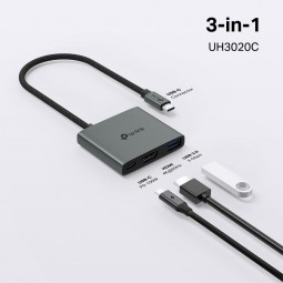 TP-Link UH3020C USB Type-C 3in1 Hub