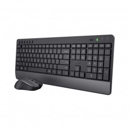 Trust Trezo Comfort Wireless Keyboard & Mouse Set Black HU