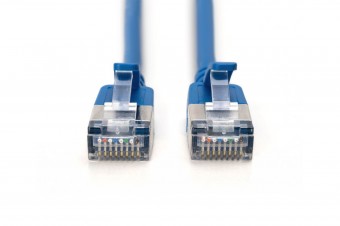 Digitus CAT6A F/FTP Patch Cable 0,5m Blue