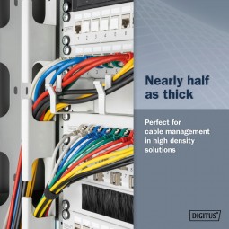 Digitus CAT6A F/FTP Patch Cable 0,5m Blue