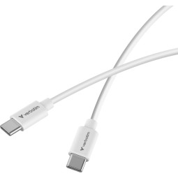 Verbatim Essentials Sync & Charge USB-C to USB-C Cable 3m White