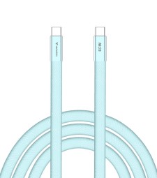 Verbatim Sync & Charge SoftTouch USB-C to USB-C 60W cable 1,2m Blue