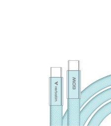 Verbatim Sync & Charge SoftTouch USB-C to USB-C 60W cable 1,2m Blue