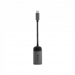 Verbatim USB-C to Gigabit Ethernet Adapter Aluminium/Black