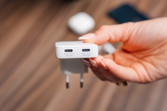 Verbatim Verbatim Slim GaN Charger 2 Port 65W (EU/UK/US) White