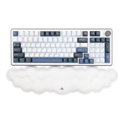 White Shark Cumulus Keyboard wrist rest White