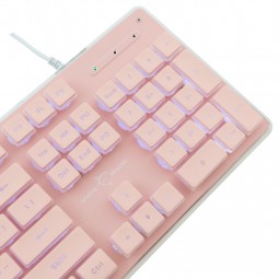 White Shark Tachi Gaming Keyboard Pink US