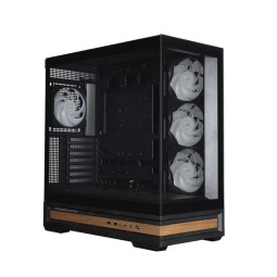 Zalman P40 NAMU RGB Tempered Glass Black