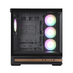 Zalman P40 NAMU RGB Tempered Glass Black