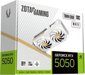 Zotac GeForce RTX5050 8GB DDR6 Twin Edge OC White