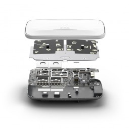 ZyXEL WBE660S BE22000 WiFi 7 Triple-Radio NebulaFlex Pro Access Point White
