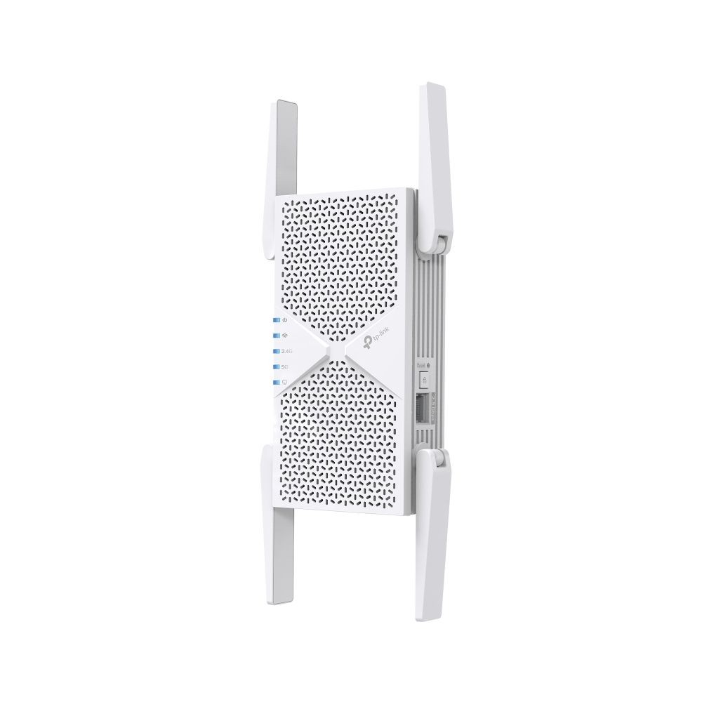 TP-Link RE405BE BE6500 Dual-Band Wi-Fi 7 Range Extender White