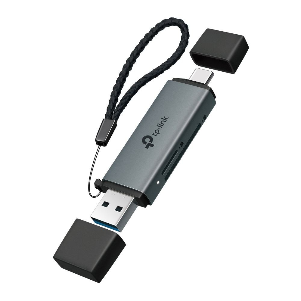 TP-Link UA430D USB 3.0 Type-C&A to SD & microSD 3.0 Card Reader