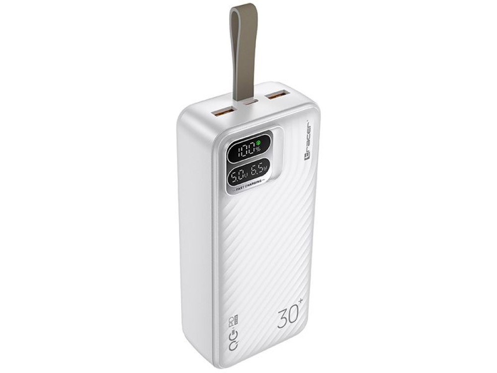 Tracer Blaze 30000mAh PowerBank White