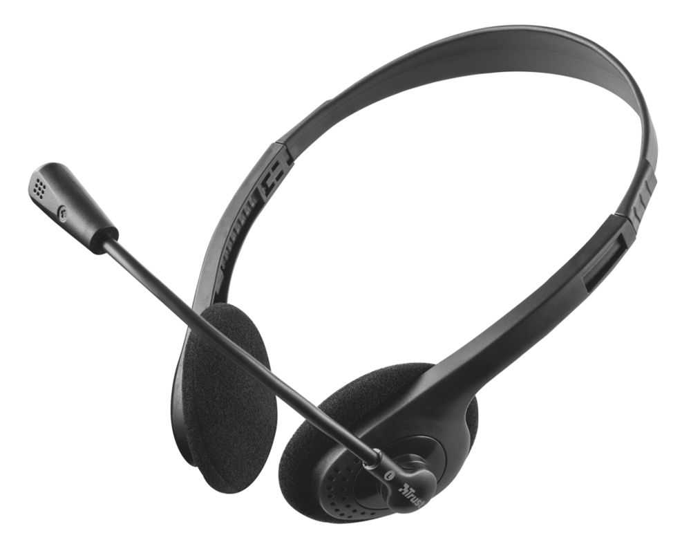 Trust Primo Chat Headset Black