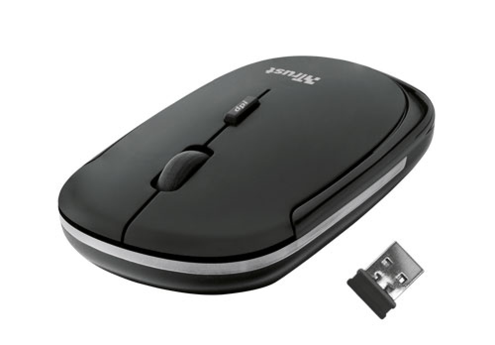 Trust SlimLine Wireless Mouse Black