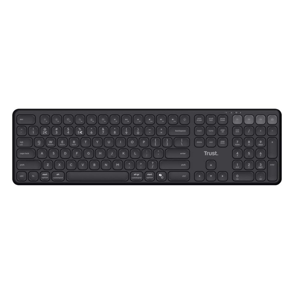 Trust Vaiya Wireless Keyboard Black HU