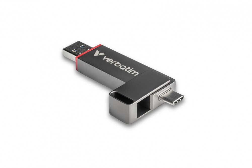 Verbatim 512GB Dual QuickStick USB3.2 Silver