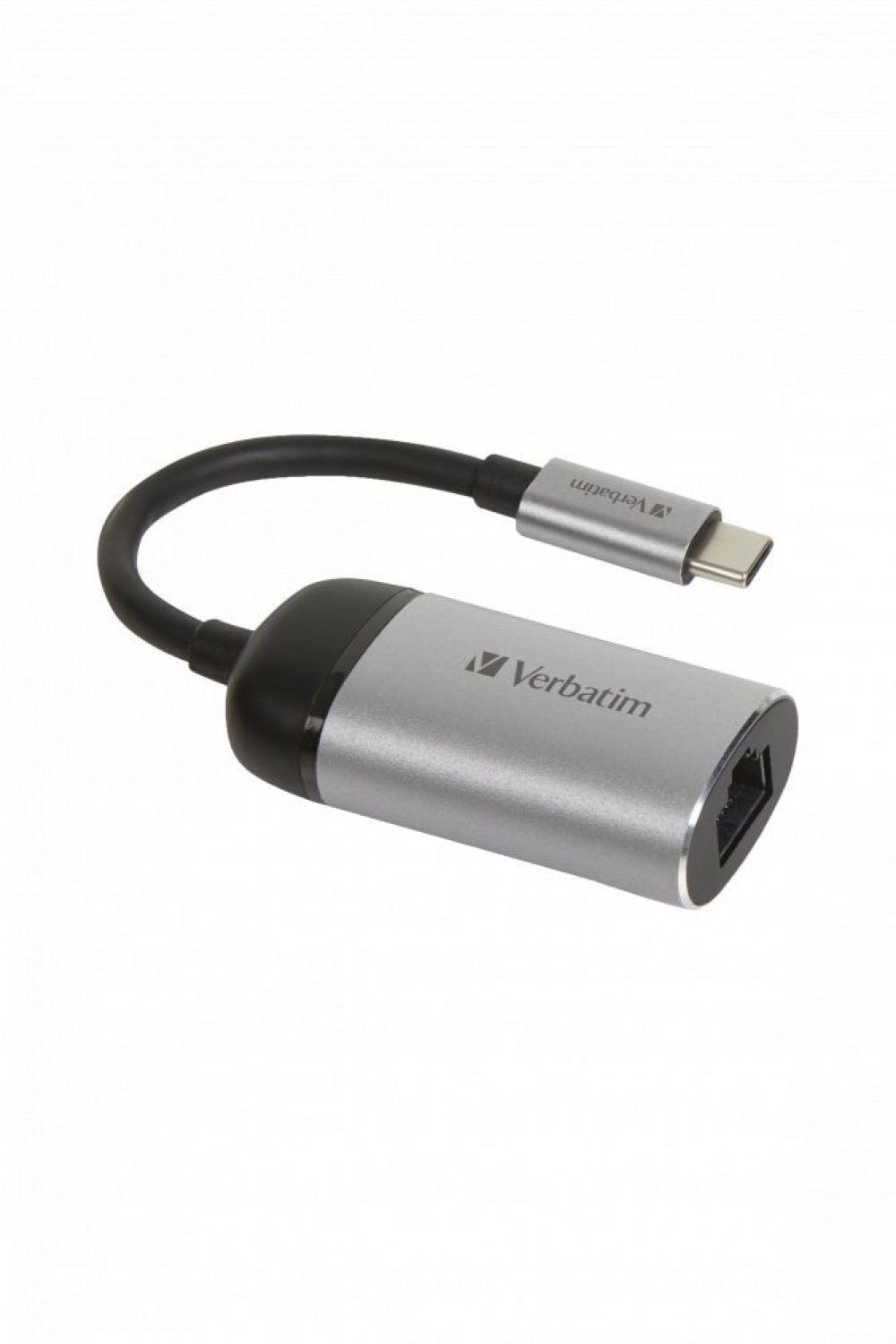 Verbatim USB-C to Gigabit Ethernet Adapter Aluminium/Black
