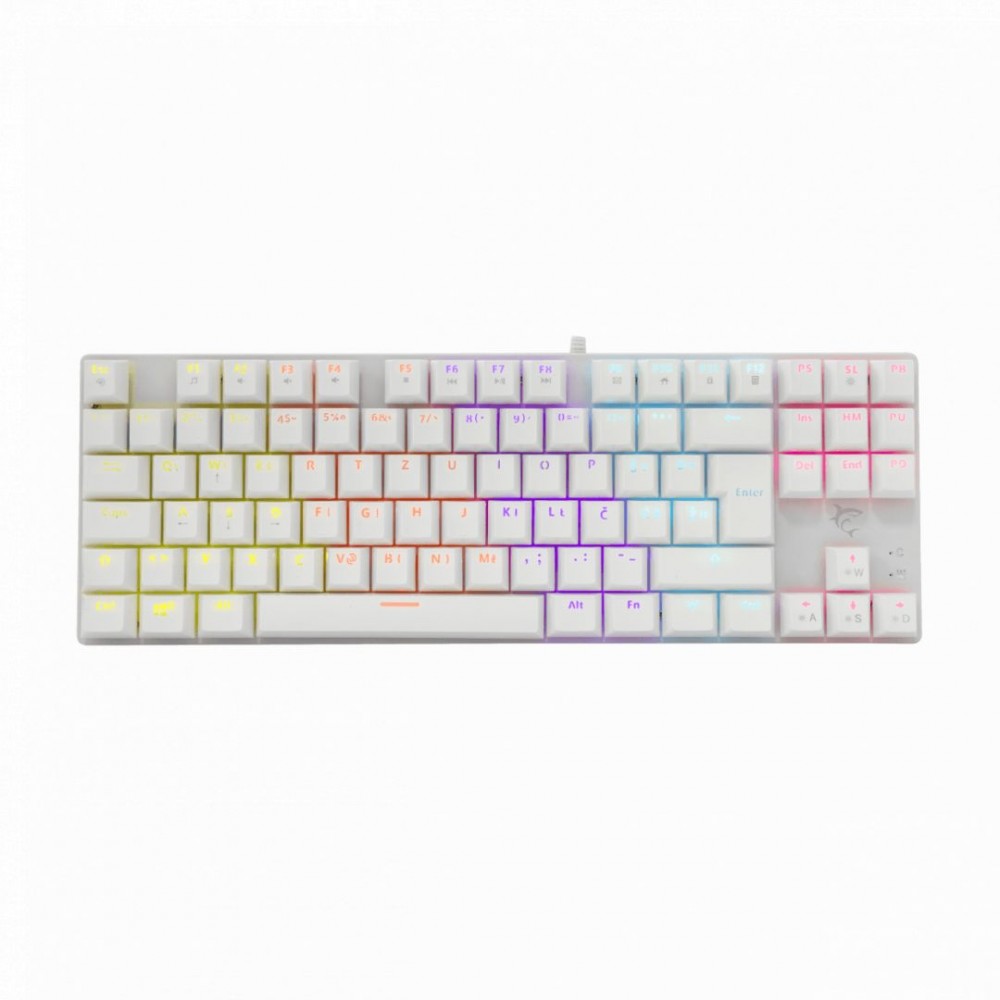 White Shark GK-2106W Commandos Mechanical keyboard White HU