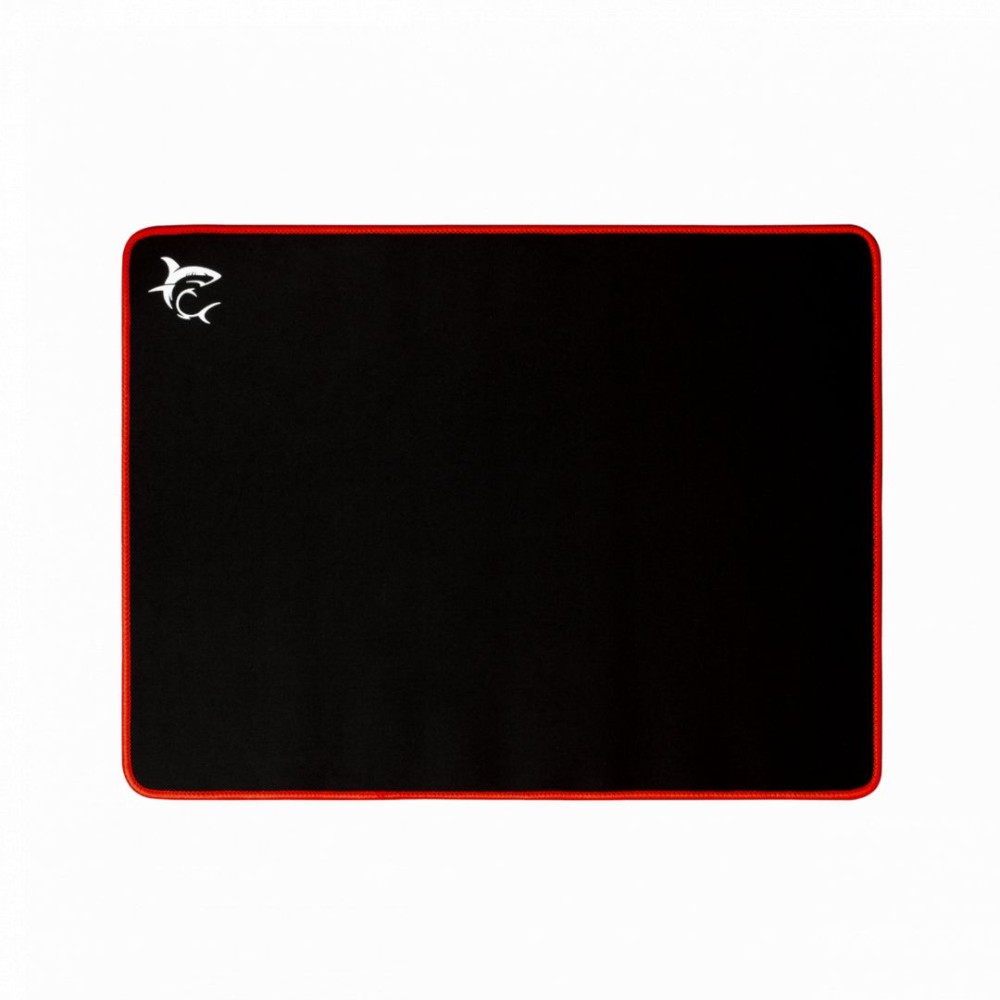 White Shark Red Knight Egérpad Black