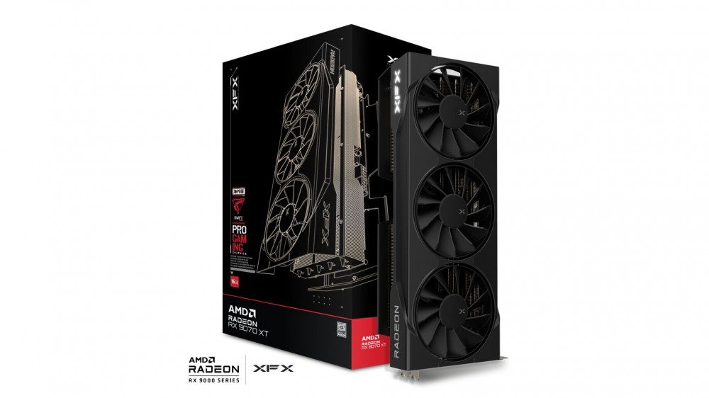 XFX RX9070XT 16GB DDR6 Triple Fan Gaming Edition