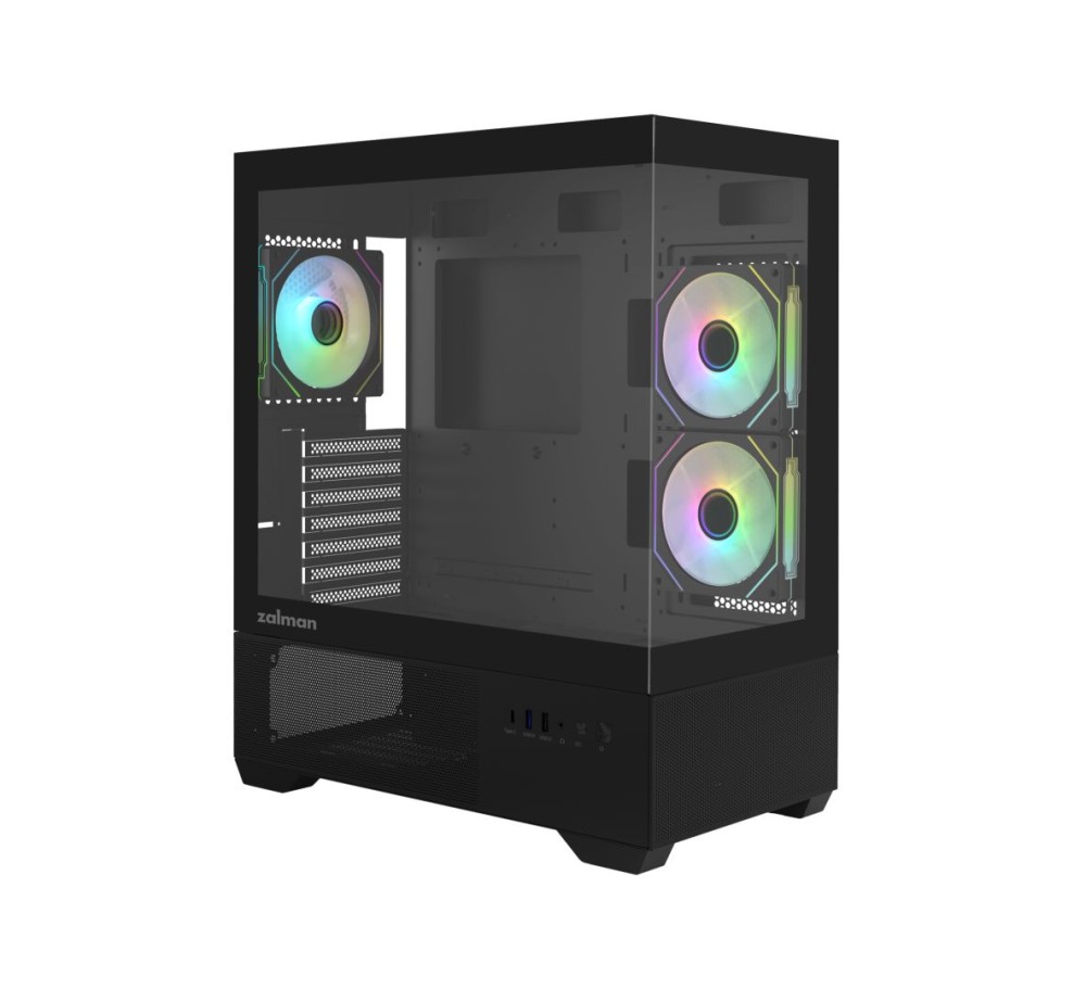 Zalman Chronix V2 RGB Tempered Glass Black